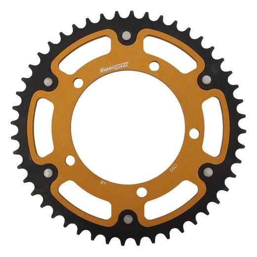 Zadnji verižnik (zobnik) SUPERSPROX STEALTH RST-1793:48-GLD zlata 48T, 520