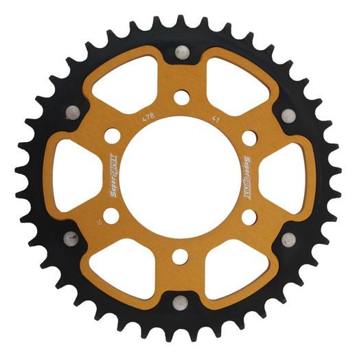 Zadnji verižnik (zobnik) SUPERSPROX STEALTH RST-478:41-GLD zlata 41T, 520