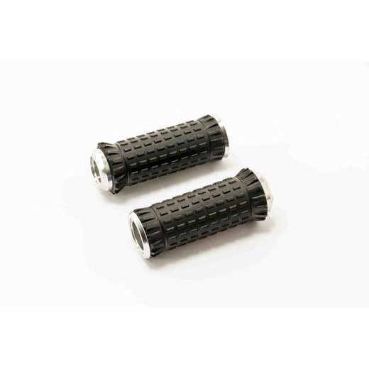 Footpegs without adapters PUIG R-FIGHTER S 9193P srebrna