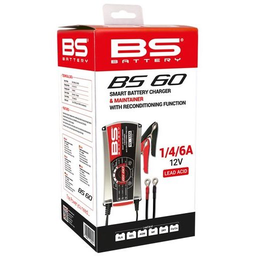 Polnilec za Akumulator BS-BATTERY PRO SMART BS60 12V 1/4/6A