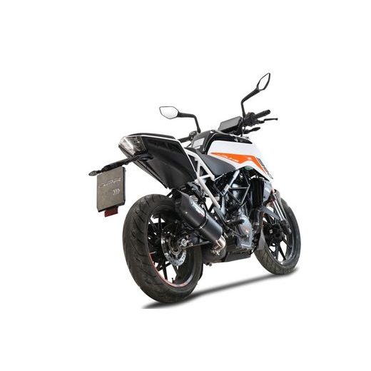 Slip-on exhaust GPR FURORE NERO KT.209.RACE.FUNE Matte Black