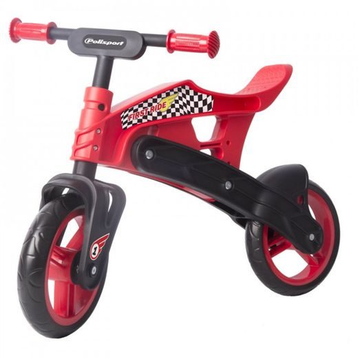 Poganjalec ( Balance bike ) POLISPORT 8984300001 Črno-rdeč