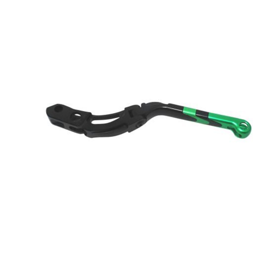 Ročica sklopke ACCOSSATO LV004 in Aluminium "Revolution" version For Accossato (No Ready to Brake) and Brembo Radial brake master c zelena