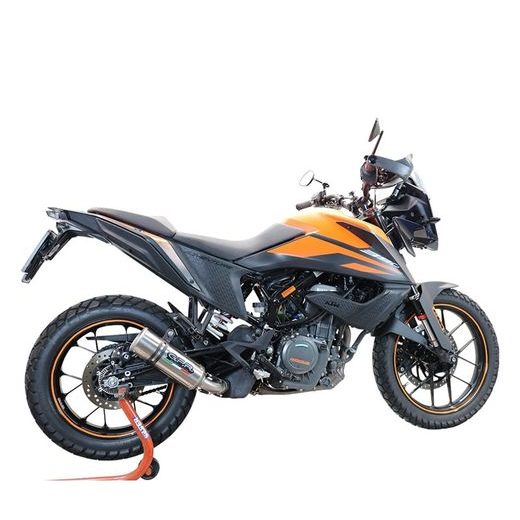 Slip-on exhaust GPR M3 KT.99.RACE.M3.INOX Brushed Stainless steel