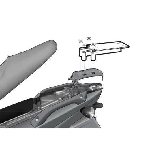Nosilec za kovček ( Top master fitting kit ) SHAD G0RN56ST