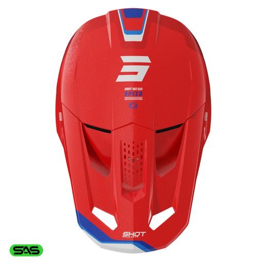 Helmet SHOT SPEED ATOMIC A05-21OB-A03-12 red pearly 2XL