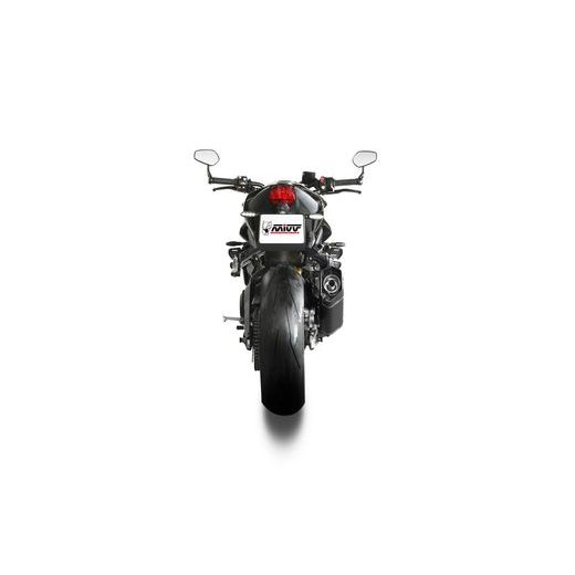 Full exhaust system 3x1 MIVV SR-1 T.030.KR1TB Black titanium