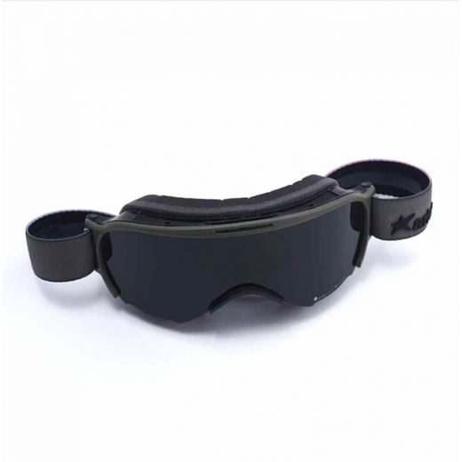 Goggles ARIETE WABI 14980-FNVR smoked lens Green Olive/Red