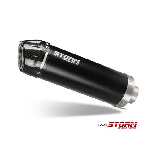 Dušilec (lonec) STORM GP K.050.LXSBC Black with carbon cap