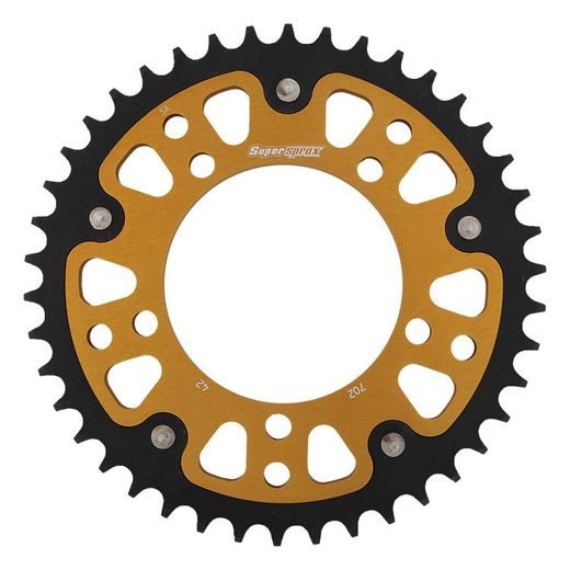 Rear sprocket SUPERSPROX STEALTH RST-702:42-GLD zlata 42T, 525