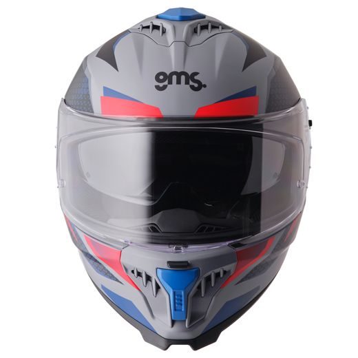 Integralna čelada GMS GELERO ZG12701 matt grey-blue-red L