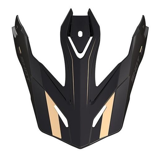 Helmet peak SHOT TREK RALLY A08-21E3-B04 black / sand glossy