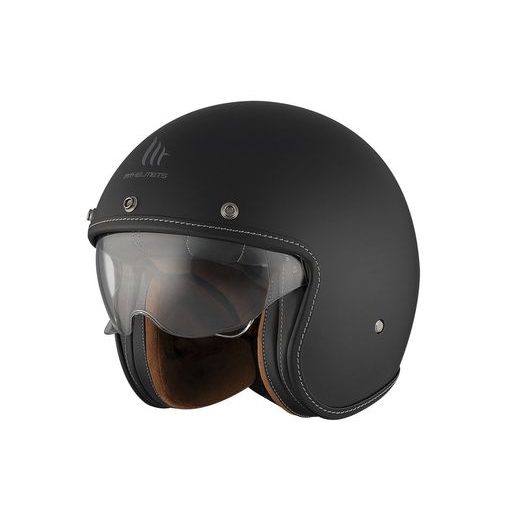 Helmet MT Helmets LE MANS 2 SV S SOLID A1 MATT BLACK XL