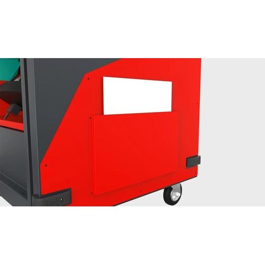 Diagnostic trolley LV8 EQM3K1RD.7606 črna