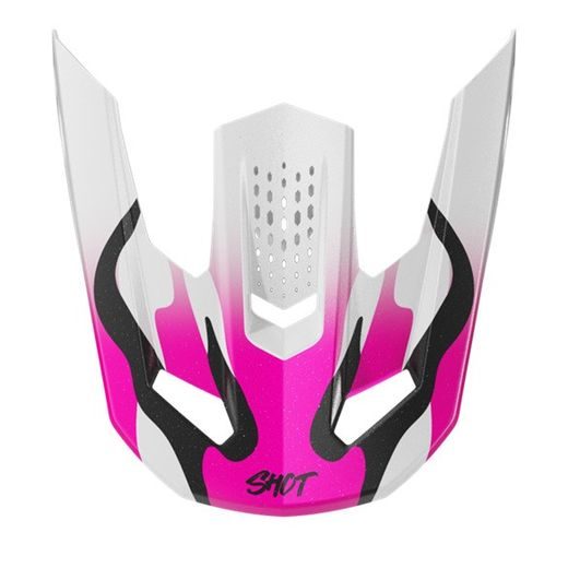 Helmet peak SHOT SPEED BEAST A05-21OB-C02-P01 pink pearly