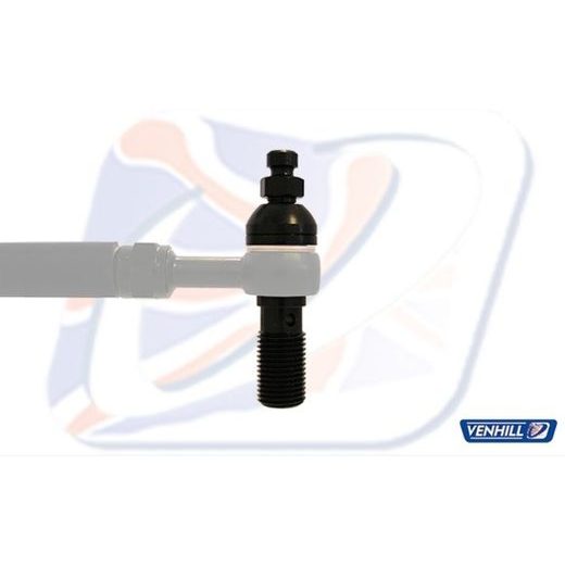 Banjo vijak z odprtino Venhill 410100D/BLACK 10x1mm črna