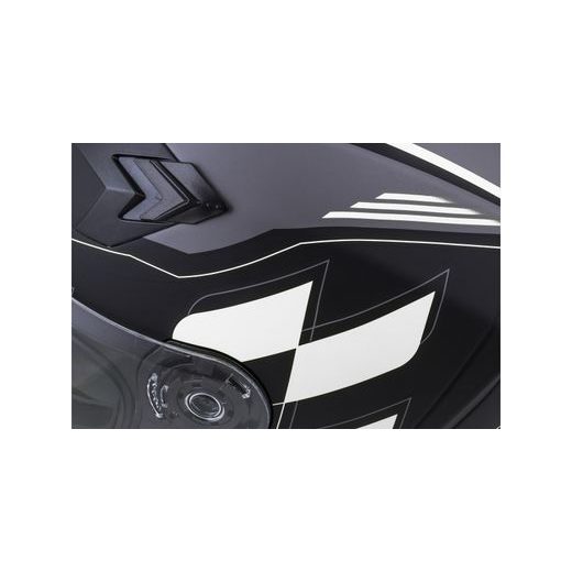 Integralna čelada CASSIDA INTEGRAL 3.0 ROXOR white matt/ black/ grey S