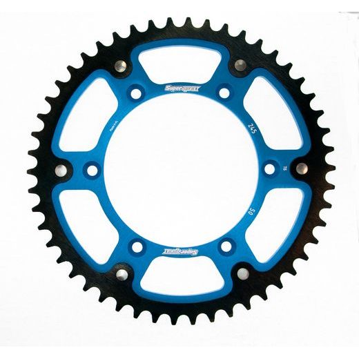 Rear sprocket SUPERSPROX STEALTH RST-245:50-BLU moder 50T, 520