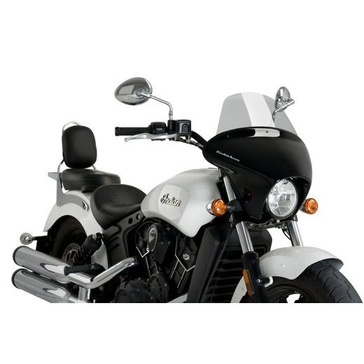 Windscreen PUIG BATWING SML 21072H smoke dolga (long)