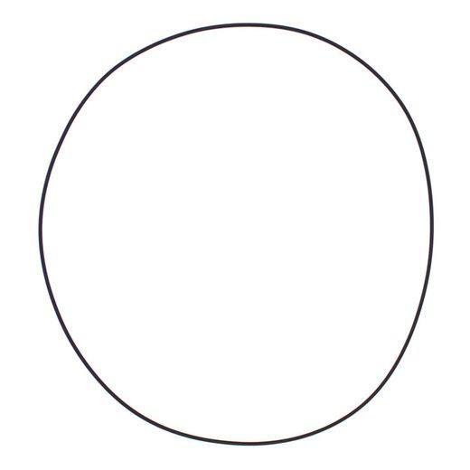 Tesnilo sklopke (Clutch cover gasket) WINDEROSA 817716 outer side
