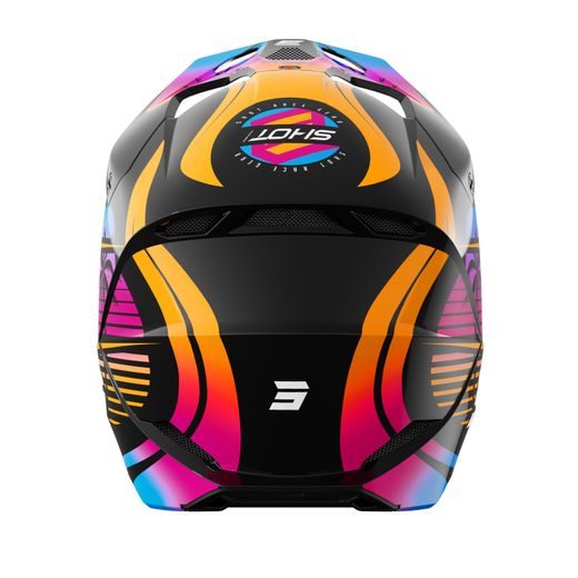 Helmet SHOT FURIOUS MIAMI A05-21OC-C01-10 orange glossy L