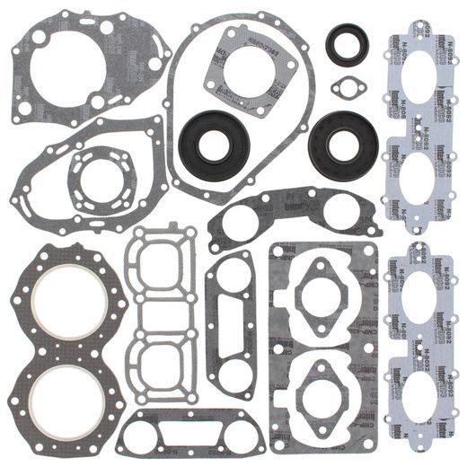 Complete gasket set with oil seal WINDEROSA 611605