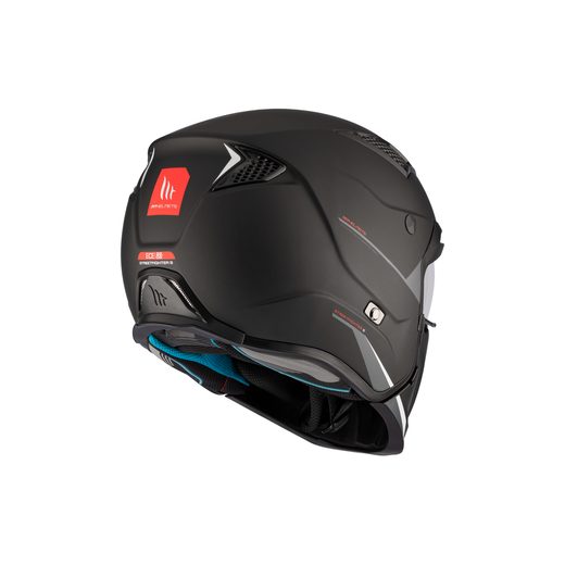 Helmet MT Helmets STREETFIGHTER SV S SOLID A1 MATT BLACK L
