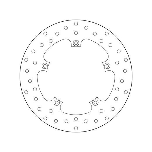 Zavorni disk BREMBO 68B407A8 fix