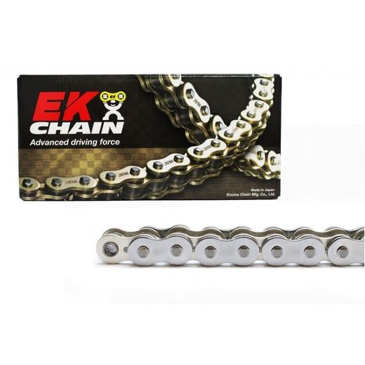 OEM kvaliteta QX-Ring (prva vgradnja na motorjih) EK 525 MVXZ 124 členov Srebrna