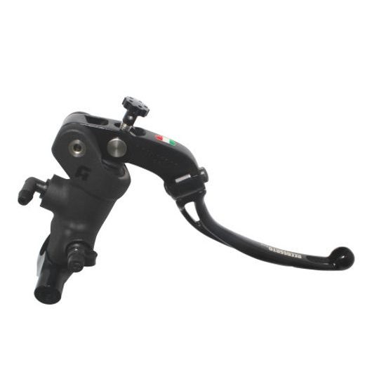 Radial brake master cylinder ACCOSSATO PC014 19 x 20 with folding lever,black
