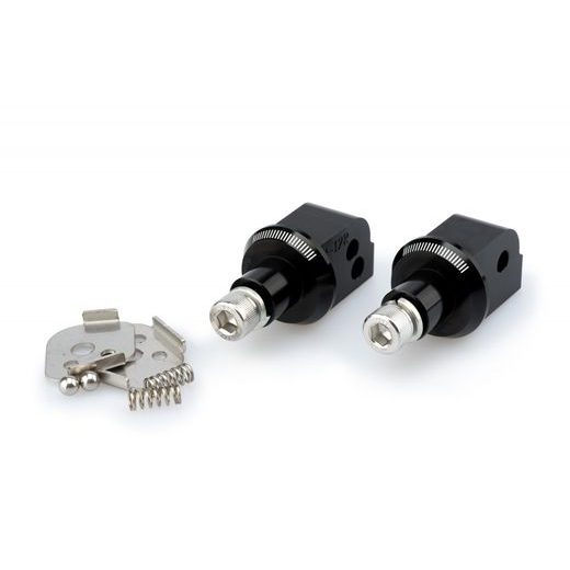 Adapterji za stopalke (Footpeg adapters) PUIG 6645N črna