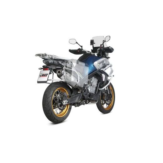 Dušilec (lonec) MIVV SPEED EDGE CF.001.LRX Nerjaveče jeklo for CF MOTO 800 MT (2022-2026)