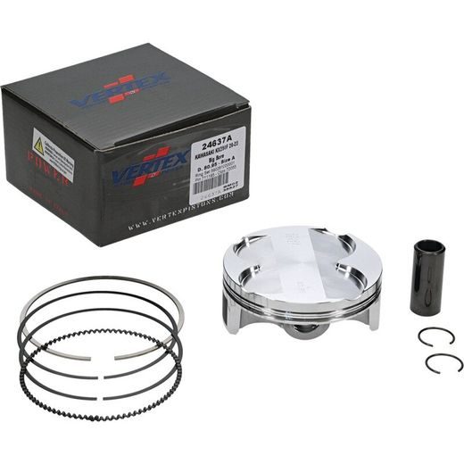 Complete piston VERTEX 24637A Cylinder 81, piston 80,95 mm (Big Bore)