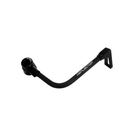 Lever guard ACCOSSATO DE001 with black hose and joint right, aluminium