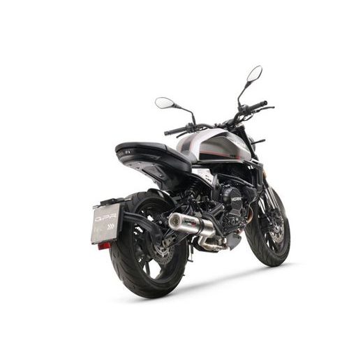 Mid-full system exhaust GPR M3 MO.7.1.CAT.M3.INOX Brushed Stainless steel