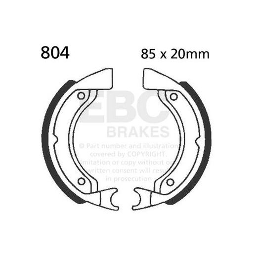 Brake shoe set EBC 804