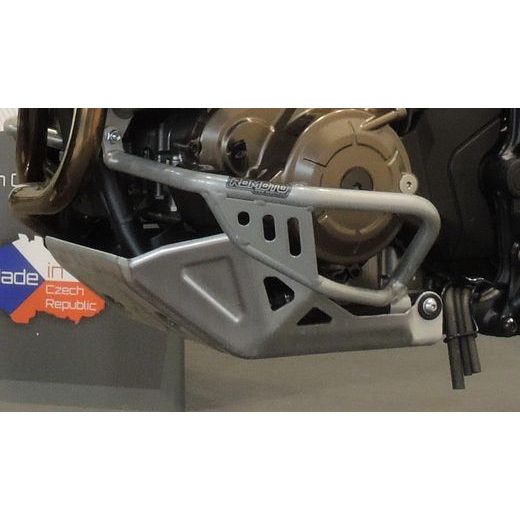 Engine guards RDMOTO CF55S matt silver lower