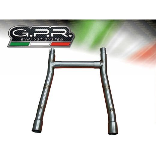 Decat pipe GPR GU.58.DEC Brushed Stainless steel