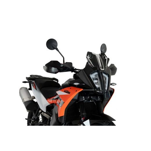 Windscreen PUIG SPORT 21610N črna