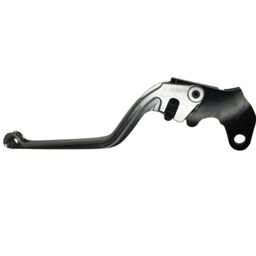 Clutch Lever ACCOSSATO fixed CNC-worked aluminium, silver