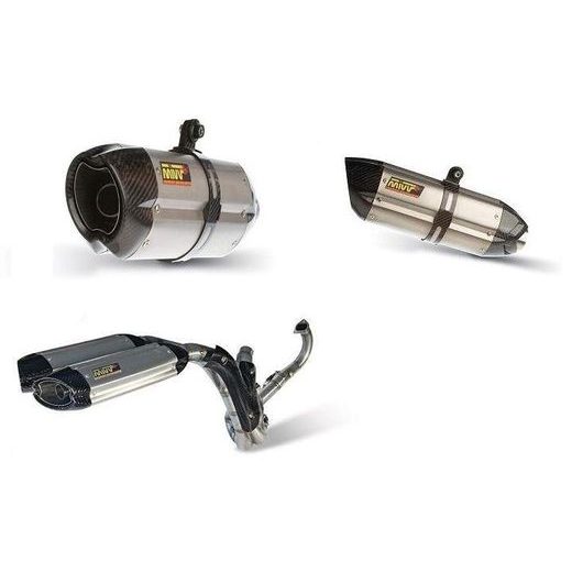 Celoten izpušni sistem 1x1 MIVV SUONO H.060.L7 Stainless Steel / Carbon cap