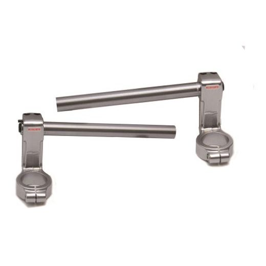 Adjustable raised clip-on + 40 mm ACCOSSATO CP006 with 46 mm forks