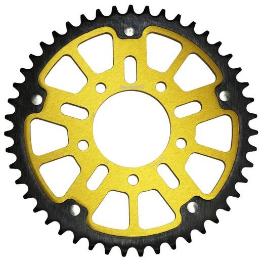 Zadnji verižnik (zobnik) SUPERSPROX STEALTH RST-7091:47-GLD zlata 47T, 520