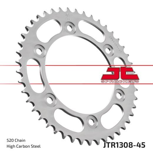 Zadnji verižnik (zobnik) JT JTR 1308-45 45T, 520