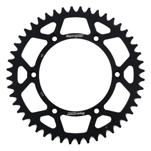 Verižni set EK - Srebrna chain 520 SRX, X-ring (X, NX, QX, XS), CHK front sprocket SUPERSPROX, CHK rear sprocket SUPERSPROX za HONDA XR 500 R 1981-1982