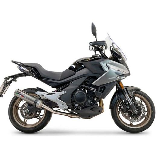 Slip-on exhaust GPR M3 CF.4.1.CAT.M3.INOX Brushed Stainless steel
