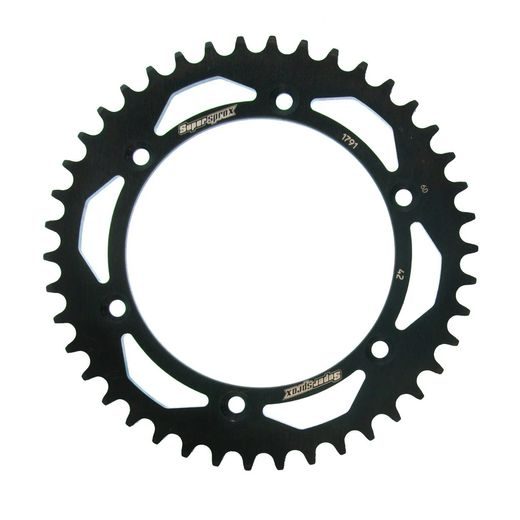 Zadnji verižnik (zobnik) SUPERSPROX RFE-1791:42-BLK črna 42T, 525