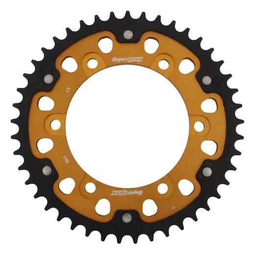 Zadnji verižnik (zobnik) SUPERSPROX STEALTH RST-865:45-GLD zlata 45T, 530