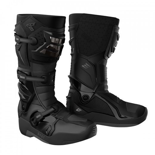 Obutev SHOT RACE 8 A07-24A1-B02-46 black / chrome 46