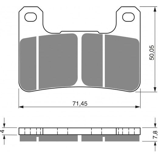 Zavorne obloge GOLDFREN 213 S33 STREET FRONT